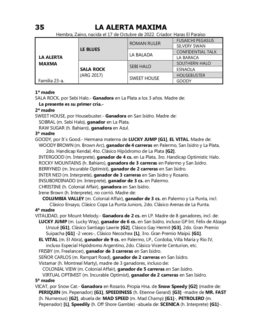 Lote LA ALERTA MAXIMA