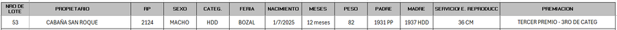 Lote LOTE 53 - BOZAL