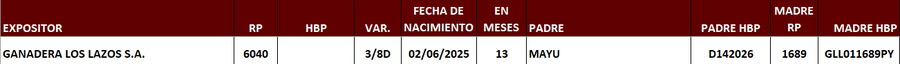 Lote LOTE 30