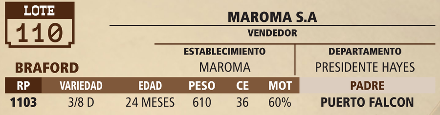 Lote LOTE 110 - VIVO