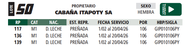 Lote LOTE 50