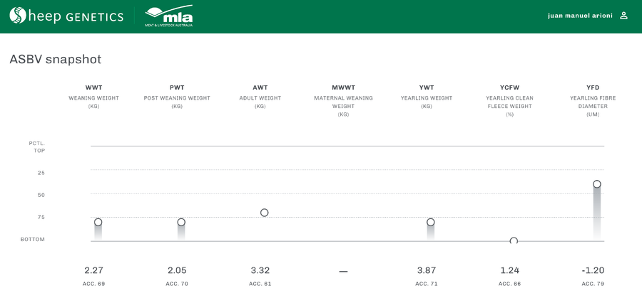 Lote Carnero TOP A, 21-1400