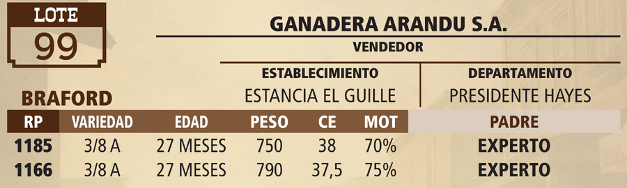 Lote LOTE 99 - VIVO