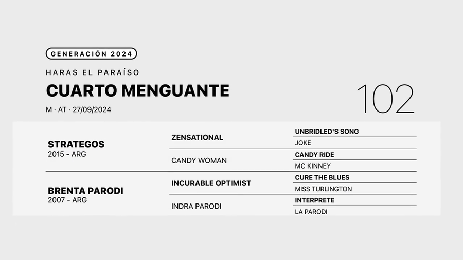 Lote CUARTO MENGUANTE