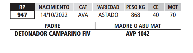 Lote LOTE 52