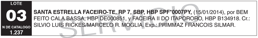 Lote LOTE 3