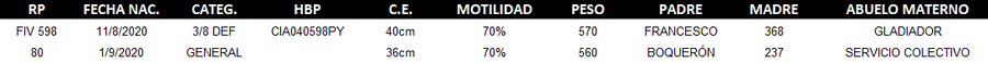 Lote LOTE 58 - DUO