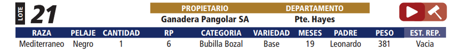 Imagen 2 del Lote Lote LOTE 21