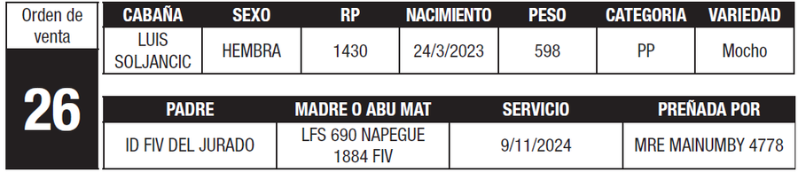 Lote LOTE 26