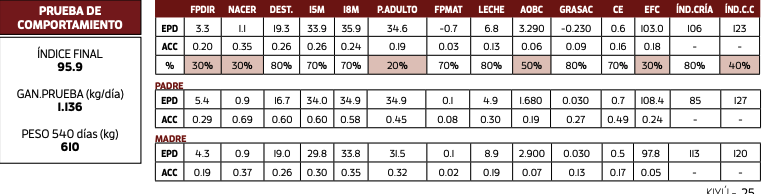 Lote MONTECORAL 2511 HORNERO M2135