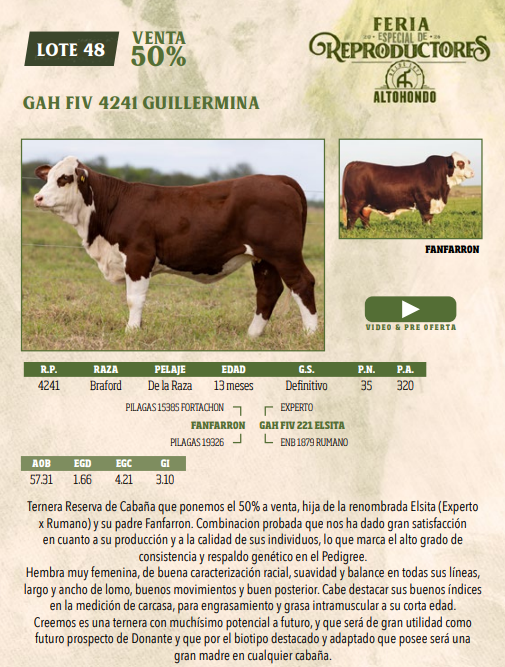Lote LOTE 48- SALE A VENTA EL 50%