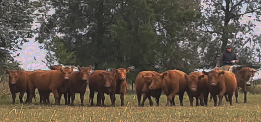 Lote Cabaña Invitada "El Cala" de R. Garat - Vaquillonas Preñadas Angus Mas