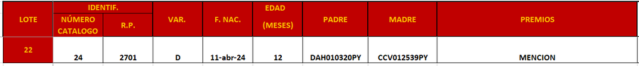 Lote LOTE 22