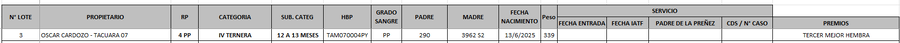 Lote LOTE 3