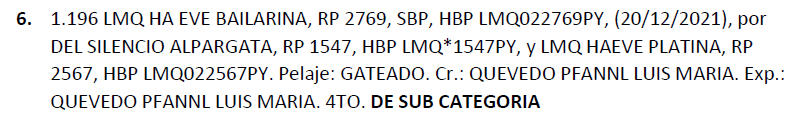 Lote LOTE 6