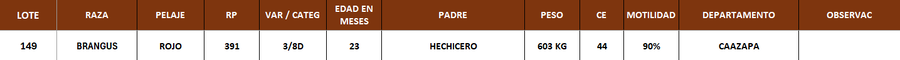 Lote LOTE 149