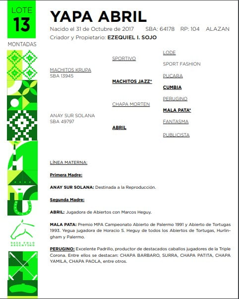 Lote YAPA ABRIL(MACHITOS KRUPA-ANAY SUR SOLANA)