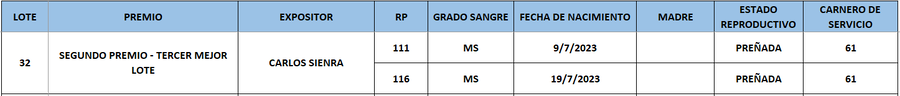 Lote LOTE 32