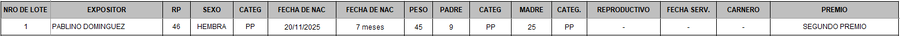Lote LOTE 1 - BOZAL