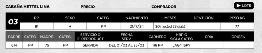 Lote LOTE 3