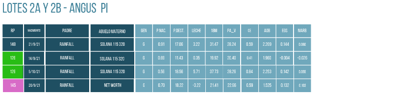 Lote 4 Toros Angus Pi a remate en 3° Remate Doña Adela, Treinta y Tres