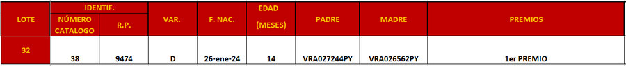 Lote LOTE 32