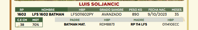 Lote LOTE 55