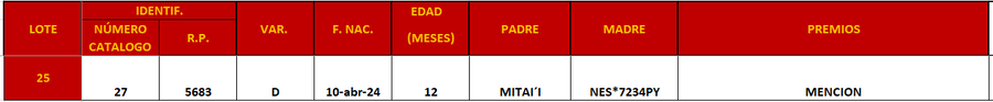 Lote LOTE 25
